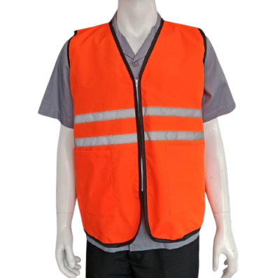 เสื้อกั๊กสะท้อนแสง สีส้ม