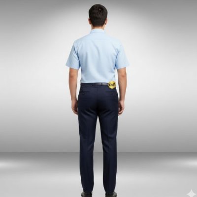 กางเกงสแล็คผู้ชาย สีกรม