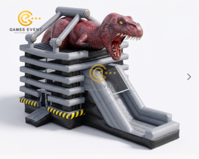 T-Rex bouncy slide
