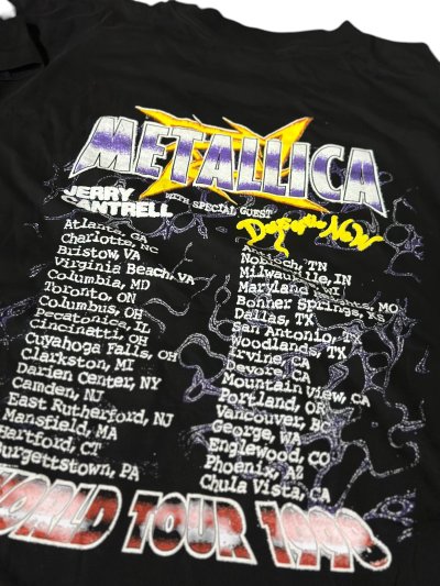 Metallica World Tour With Special  Guest 1998