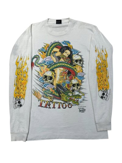 Vintage Geisha Tattoo Long Sleeve  1989