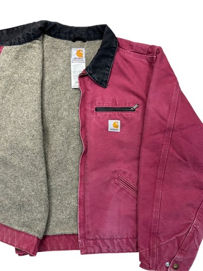 Carhartt Women WJ097 RBY Detroit Jacket Coat Sherpa Lined