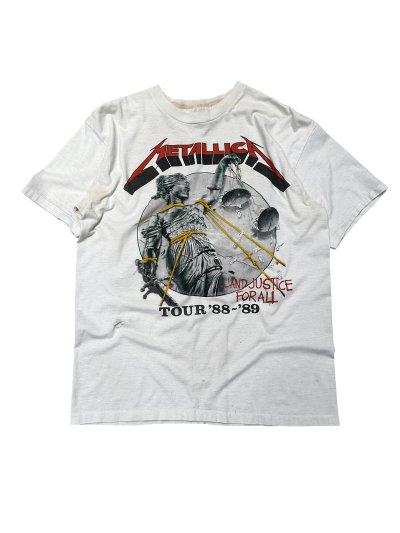 Metallica And Justice For All 1988-1989