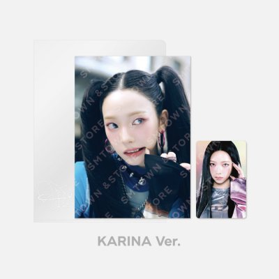 (พรี) aespa WEEK – POSTCARD + HOLOGRAM PHOTO CARD SET