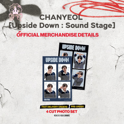 (พรี) CHANYEOL - Upside Down Sound Stage MD : 4CUT PHOTO SET