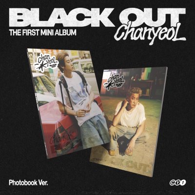(เว็บ KMStation จีน) CHANYEOL 찬열 The 1st Mini Album (Black Out)