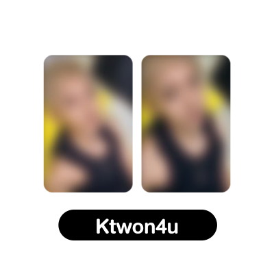 (รอบ POB) CHANYEOL 찬열 The 1st Mini Album (Black Out)