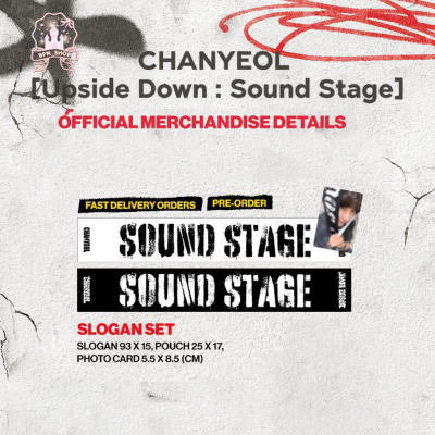 (พรี) CHANYEOL - Upside Down Sound Stage MD : SLOGAN SET
