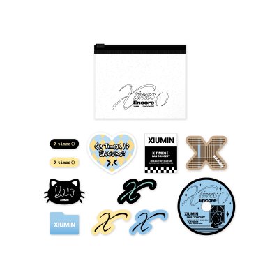 (พรี) 2025 XIUMIN FAN CONCERT [X Times ( )] ENCORE MD - STICKER SET