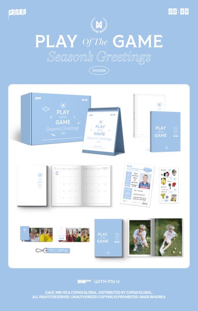 (พรี) INB100 XIUMIN - 2025 SEASON’S GREETINGS [ PLAY Of The GAME ]