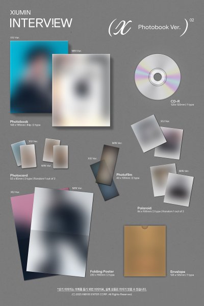 (รอบดันยอด) XIUMIN 'Interview X - The 2nd Mini Album'