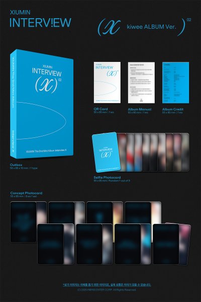 (รอบดันยอด) XIUMIN 'Interview X - The 2nd Mini Album'