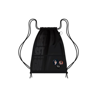 (พรี )2025 CBX JAPAN FANMEETING Get,Set,Go! - GYM sack & pin button set