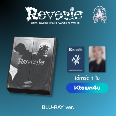 (พรี) 2025 BAEKHYUN WORLD TOUR [Reverie] in SEOUL Blu-ray & Qr code