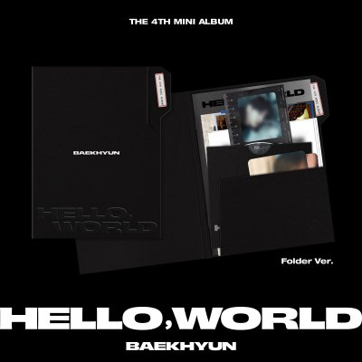 (พร้อมส่ง✨) BAEKHYUN - The 4th Mini Album 'Hello, World'