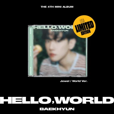 (USA Exclusive) BAEKHYUN - 'Hello, World'