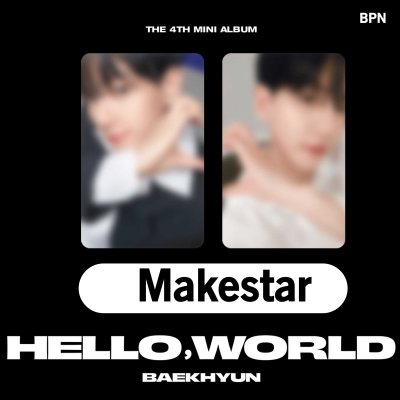 (พรี) BAEKHYUN - The 4th Mini Album 'Hello, World'