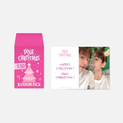 (พร้อมส่ง✨) EXO [PINK CHRISTMAS 2023] RANDOM PACK ไม่แกะ