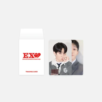 (พร้อมส่ง✨) 2024 SEASON'S GREETINGS RANDOM TRADING CARD - EXO