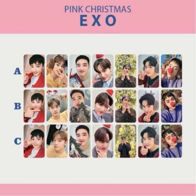 (พร้อมส่ง✨) EXO [PINK CHRISTMAS 2022] RANDOM PACK ไม่แกะ