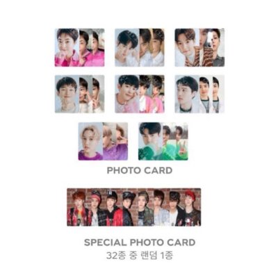 (พร้อมส่ง✨) EXO'CLOCK - FORTUNE CARD ไม่แกะ