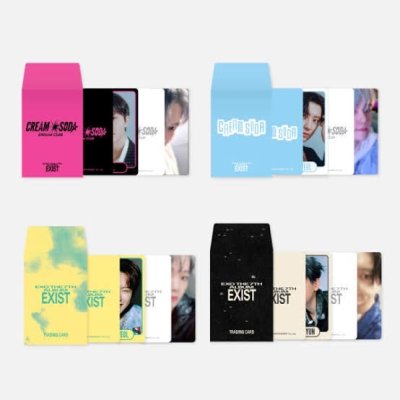(พร้อมส่ง✨) Random Trading Card - Cream soda EXO ไม่แกะ