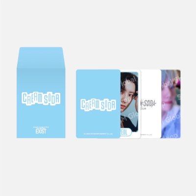 (พร้อมส่ง✨) Random Trading Card - Cream soda EXO ไม่แกะ