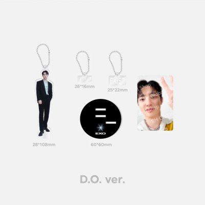 (พร้อมส่ง✨) ACRYLIC STAND SET - EXOcial Club Cream Soda