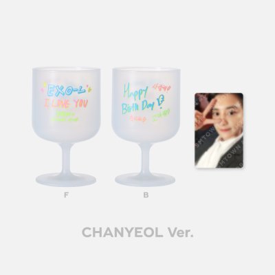 (พร้อมส่ง✨) EXO 11th Anniversary DIY Plastic Wine Cup & Photo Card Set