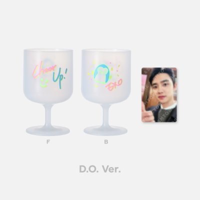 (พร้อมส่ง✨) EXO 11th Anniversary DIY Plastic Wine Cup & Photo Card Set