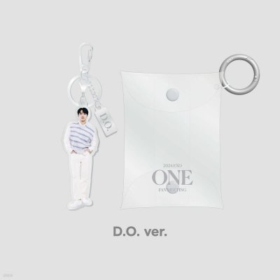 (พรี) 2024 EXO FAN MEETING : ONE - PVC POUCH + ACRYLIC KEY RING SET