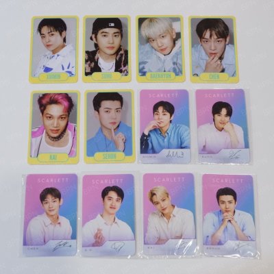 (พร้อมส่ง✨) การ์ด EXO (เซตที่ 11)