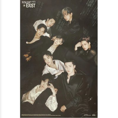 (พร้อมส่ง✨) POSTER EXO - GROUP ALBUM