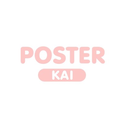 (พร้อมส่ง✨) POSTER EXO - KAI