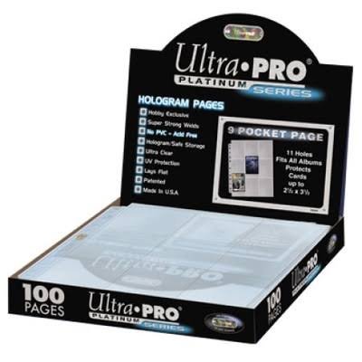 (พร้อมส่ง✨) ไส้แฟ้ม ultra pro 9ช่อง 11รู *สั่งขั้นต่ำ 5 แผ่นนะคะ*