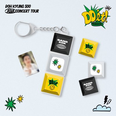 (พรี) D.O. ASIA CONCERT TOUR [DO it! in Bangkok] - KEYCAP KEYRING