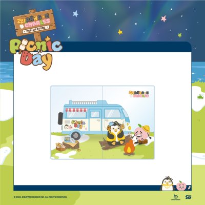 (พร้อมส่ง✨) ZZirang-e & Charles MD - PICNIC DAY : PASSPORT CASE