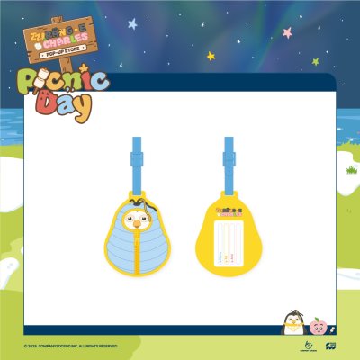 (พร้อมส่ง✨) ZZirang-e & Charles MD - PICNIC DAY : LUGGAGE TAG