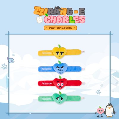 (พรี) ZZirang-e & Charles MD - CHARLES PLUSH WRISTBAND