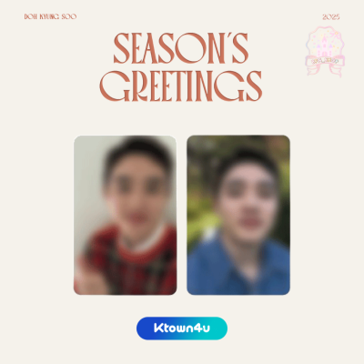 (แบ่งชำระ2รอบ) (พรี) DOH KYUNG SOO 2025 SEASONS GREETINGS