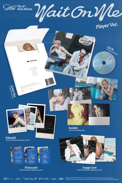 (พรี) KAI 카이 The 4th Mini Album - Wait On Me