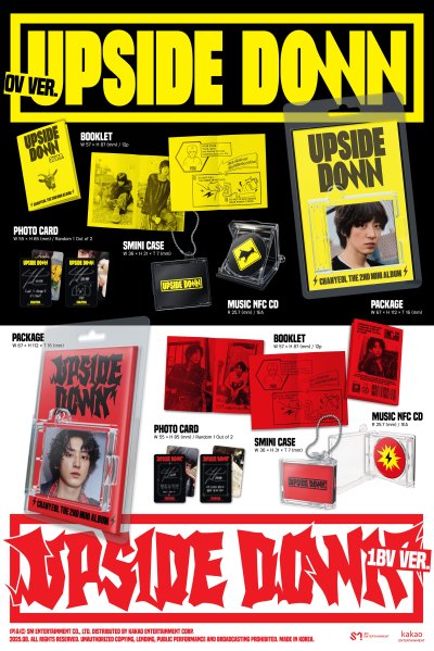 (รอบดันยอด) CHANYEOL The 2nd Mini Album : Upside Down