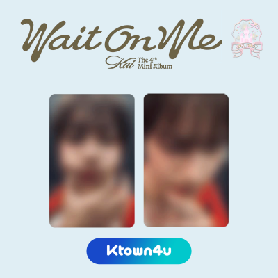 (รอบPOB) KAI 카이 The 4th Mini Album - Wait On Me : Photobook ver.
