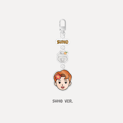 (พรี) EXO'S TRAVEL THE WORLD ON A LADDER 5 - ACRYLIC KEY RING