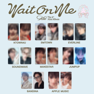 (รอบPOB) KAI 카이 The 4th Mini Album - Wait On Me : Photobook ver.