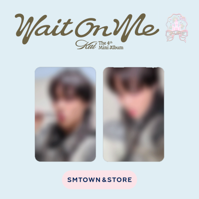 (รอบPOB) KAI 카이 The 4th Mini Album - Wait On Me : Photobook ver.
