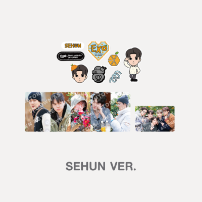 (พรี) EXO'S TRAVEL THE WORLD ON A LADDER 5 - TINCASE SET