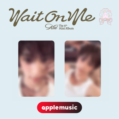 (รอบPOB) KAI 카이 The 4th Mini Album - Wait On Me : Photobook ver.