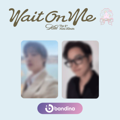 (รอบPOB) KAI 카이 The 4th Mini Album - Wait On Me : Photobook ver.