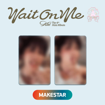 (รอบPOB) KAI 카이 The 4th Mini Album - Wait On Me : Photobook ver.